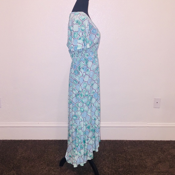 Tommy Bahama Mumbai medallion maxi dress and dusty teal - Picture 7 of 12